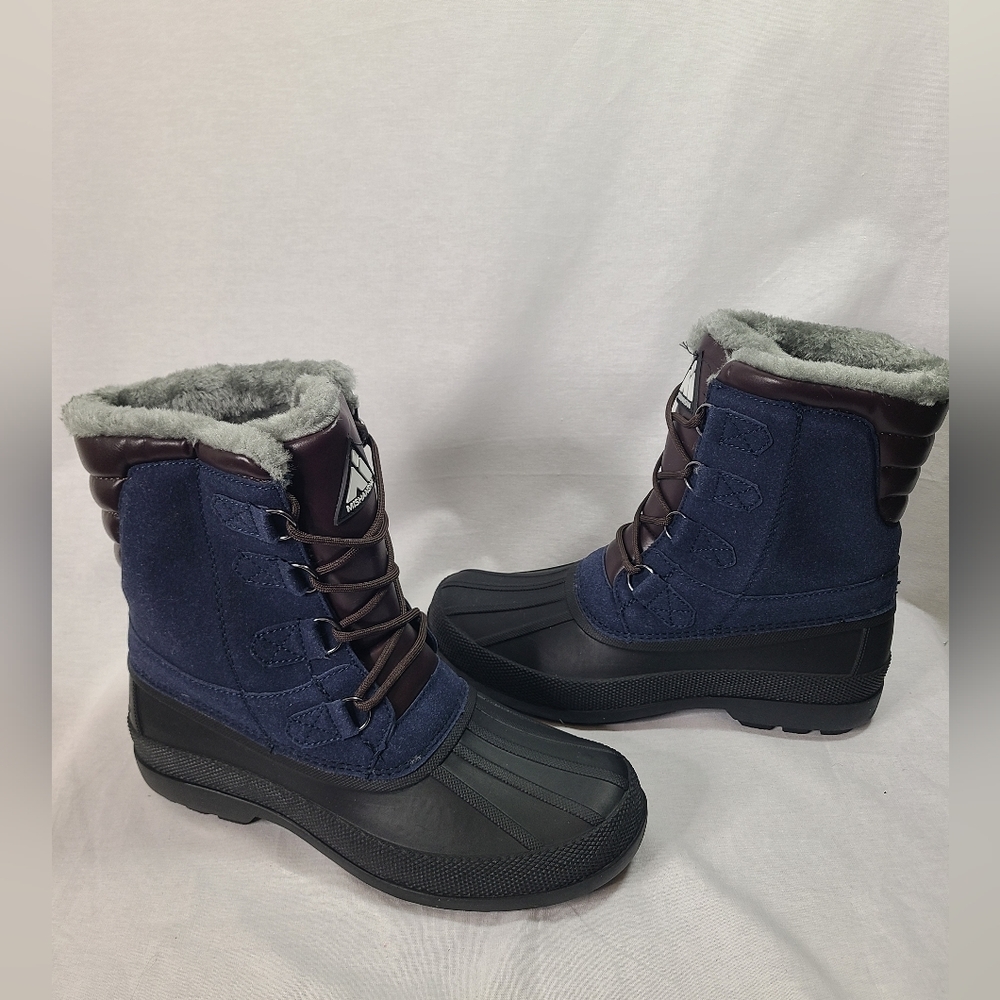 Mishansha Mens Winter boots Size 9- New